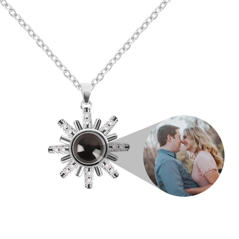 Custom Photo Projection Necklace