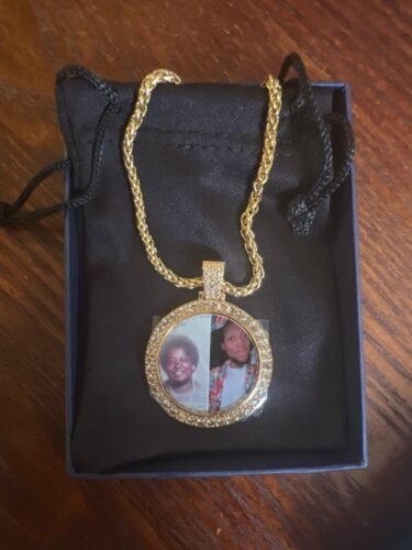 Personalized Picture Custom Heart Photo Necklace photo review