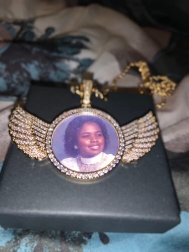 Personalized Picture Custom Heart Photo Necklace photo review