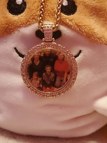 Personalized Picture Custom Heart Photo Necklace photo review