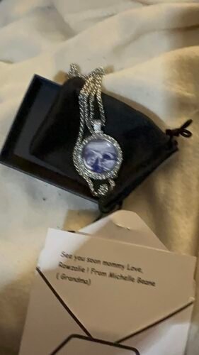 Personalized Picture Custom Heart Photo Necklace photo review