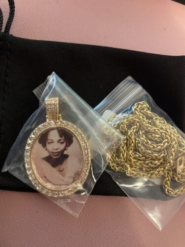 Personalized Picture Custom Heart Photo Necklace photo review