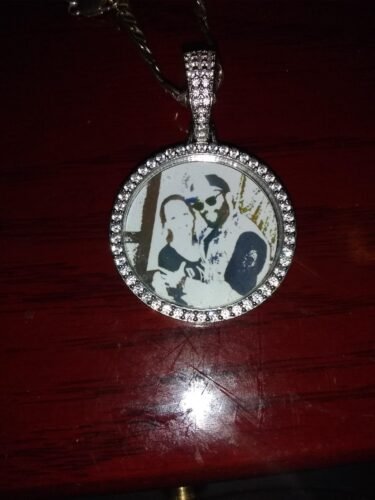 Personalized Picture Custom Heart Photo Necklace photo review