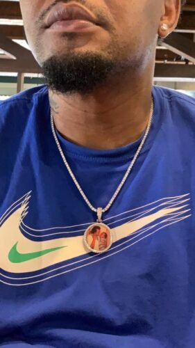 Personalized Picture Custom Heart Photo Necklace photo review