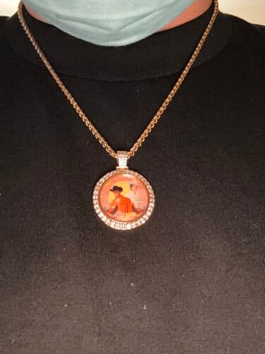 Personalized Picture Custom Heart Photo Necklace photo review