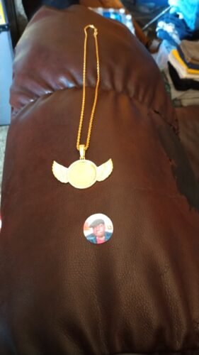 Personalized Picture Custom Heart Photo Necklace photo review