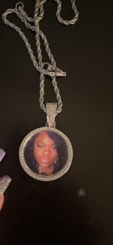 Personalized Picture Custom Heart Photo Necklace photo review