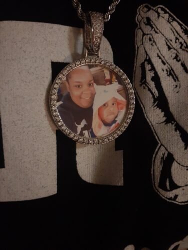 Personalized Picture Custom Heart Photo Necklace photo review