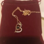 Personalized Heart Photo Necklace For Lover photo review