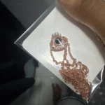 Personalized Heart Photo Necklace For Lover photo review