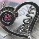 Personalized Heart Photo Necklace For Lover photo review