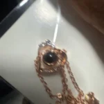 Personalized Heart Photo Necklace For Lover photo review