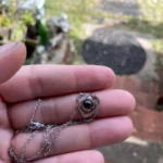 Personalized Heart Photo Necklace For Lover photo review