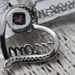Personalized Heart Photo Necklace For Lover photo review